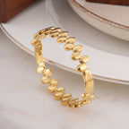 Elegant Gold Bangle Bracelet