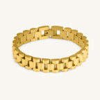 Bold & Classic Gold Link Men's Bracelet