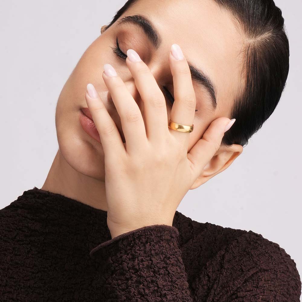 Bold Gleam Classic Dome Ring