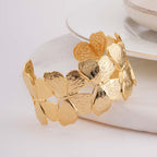 Butterfly Gold Cuff Bracelet