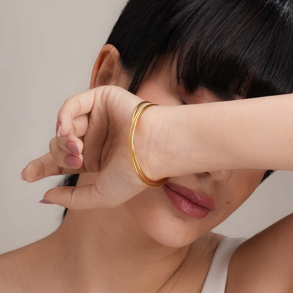 Classic Three Bangle Set