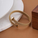 Beaded Flat Mesh Bracelet