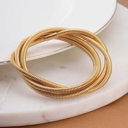 Vintage Wire Snake Bracelet