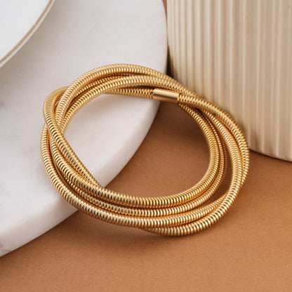 Vintage Wire Snake Bracelet