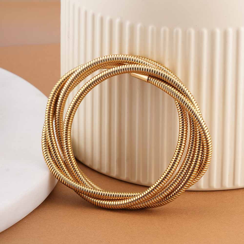 Vintage Wire Snake Bracelet