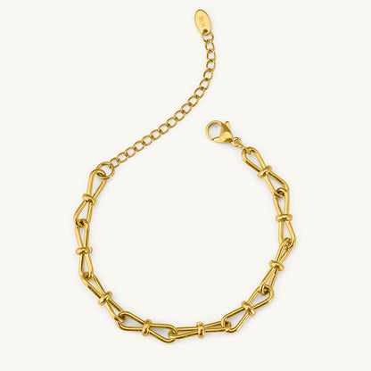 Abstract Link Bracelet