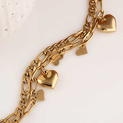 Heartstrings Luxe Gold Bracelet
