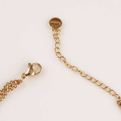 Lustrous Love Gold Bracelet
