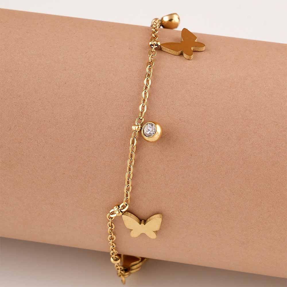 Auroral Dance Gold Bracelet