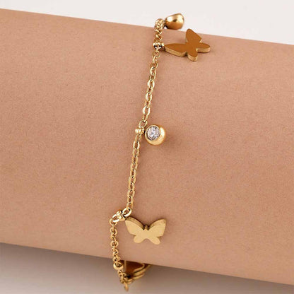 Auroral Dance Gold Bracelet