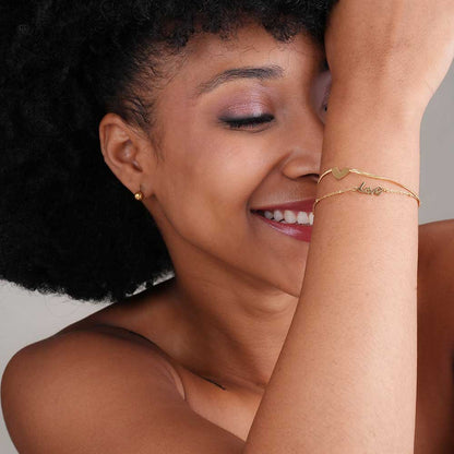 Heartfelt "Love" Strand Bracelet