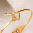 Butterfly Radiance Gold Bracelet
