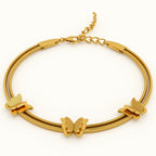 Butterfly Radiance Chain Bracelet