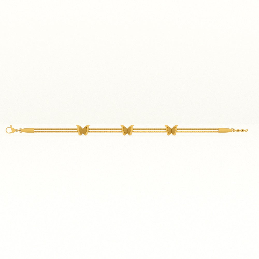 Butterfly Radiance Chain Bracelet