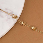 Butterfly Radiance Chain Bracelet