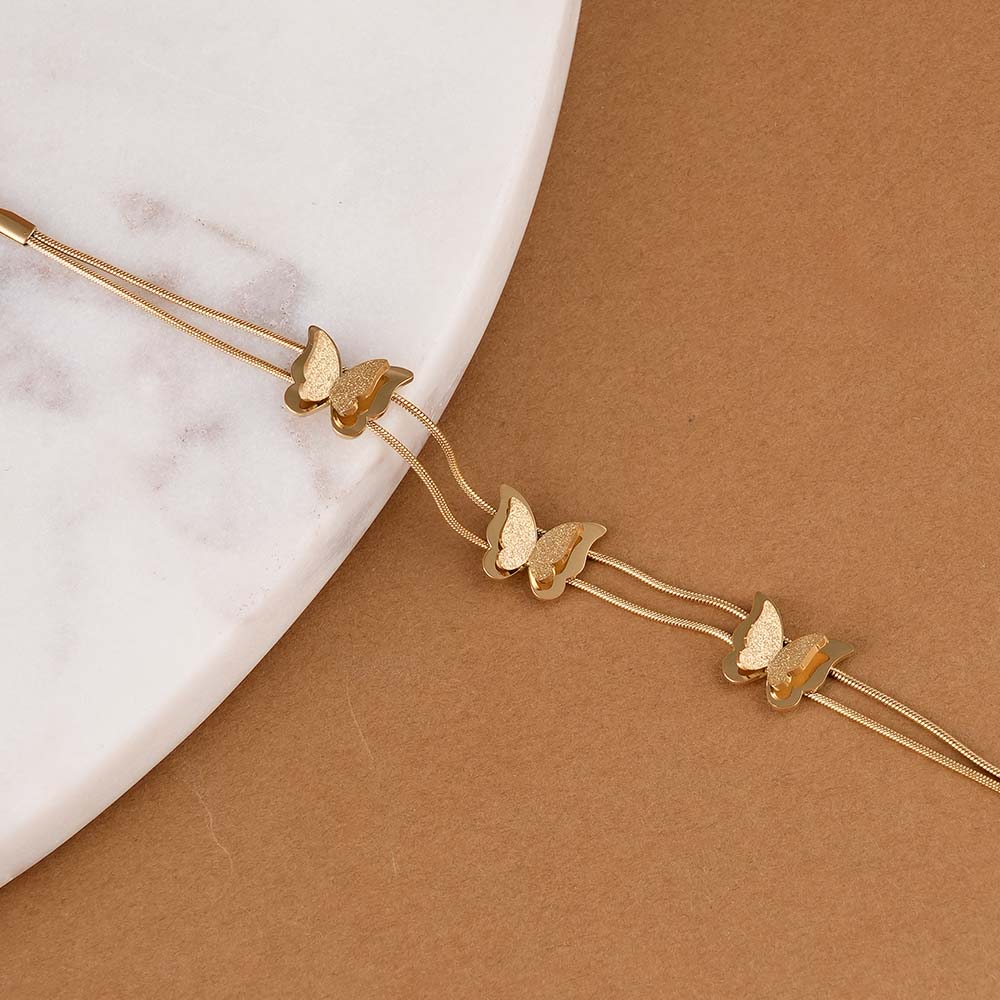 Butterfly Radiance Chain Bracelet