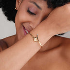 Butterfly Radiance Rose Gold Bracelet