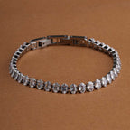 Dazzling Crystal Tennis Bracelet