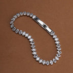 Dazzling Crystal Tennis Bracelet
