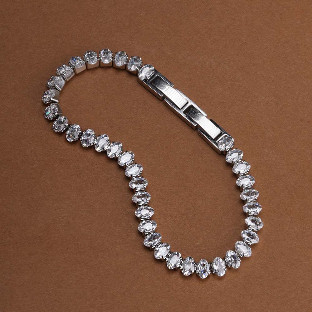 Dazzling Crystal Tennis Bracelet