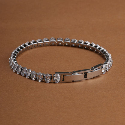 Dazzling Crystal Tennis Bracelet