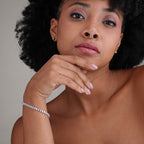 Dazzling Crystal Tennis Bracelet