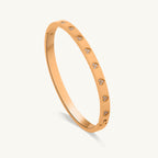 Dazzle Charm Rose Gold Crystal Kada