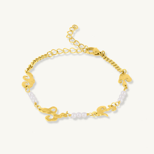 Pearl Chain Bracelet