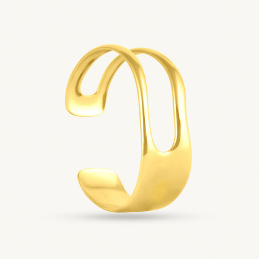 Statement Metal Cuff Bracelet