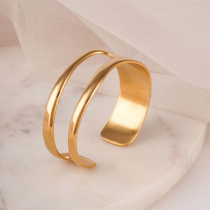Statement Metal Cuff Bracelet
