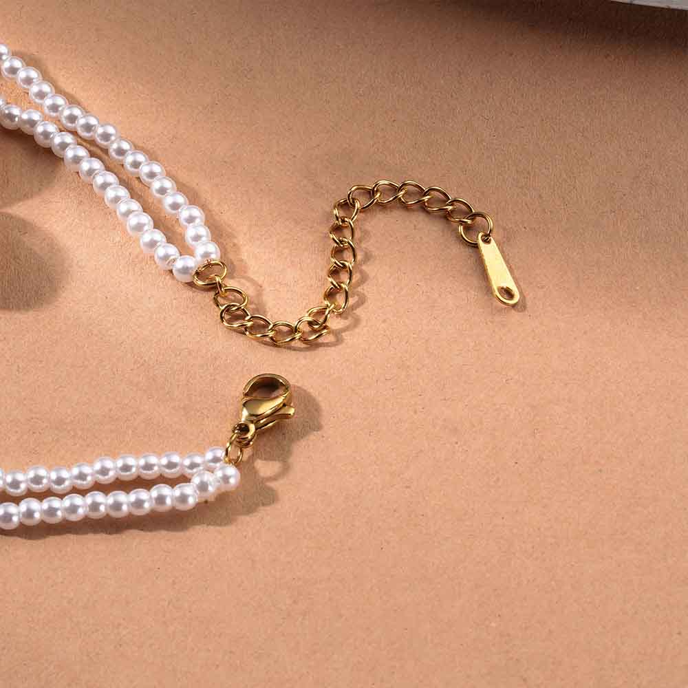 Bloom Pearl Chain Bracelet