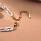 Bloom Pearl Chain Bracelet