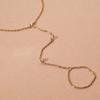 Delicate Chain Hand Harness Bracelet