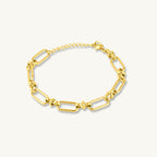 Bold Metal Link Chain Bracelet