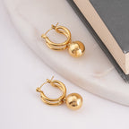 Elegant Gold Hoop Earrings