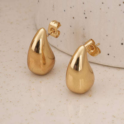 Gilded Dewdrop Earrings