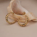 Croissant Hoop Earrings