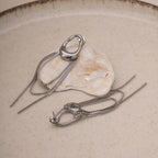 Artistic Dangle Chain Earrings