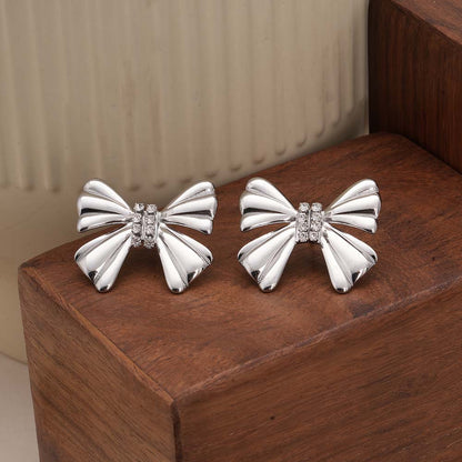Sparkly Bow Earrings