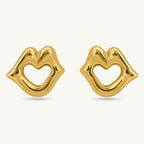 Chic Lips Stud Earrings