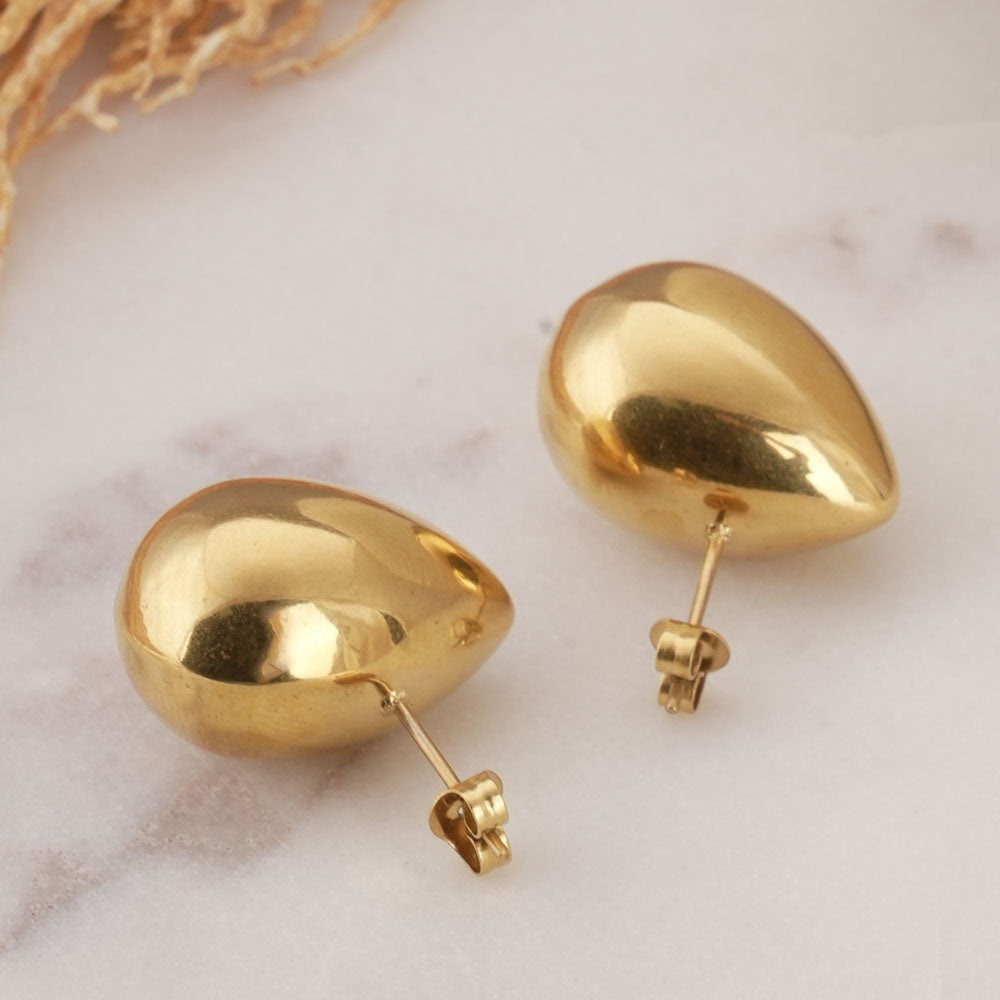 Bold Drop Stud Earrings