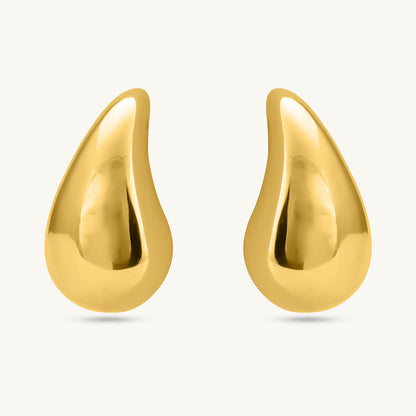 Trendy Plain Teardrop Earrings
