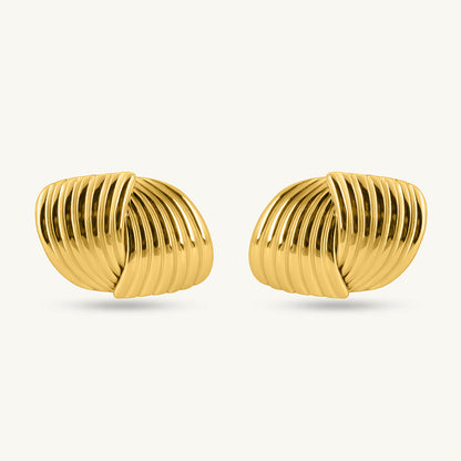 Alice Swirl Fan Earrings