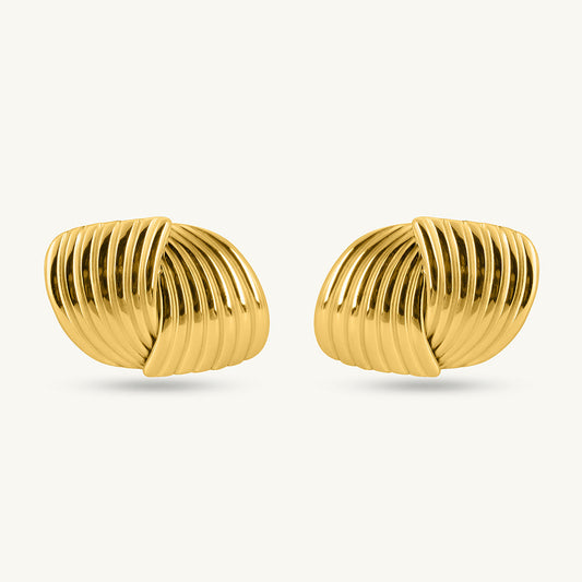 Alice Swirl Fan Earrings