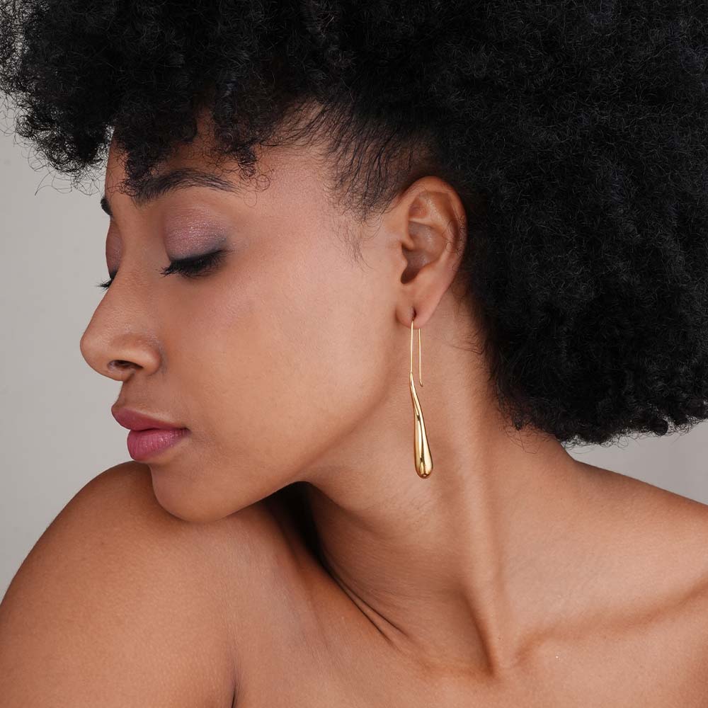 Swirl Drop Earrings