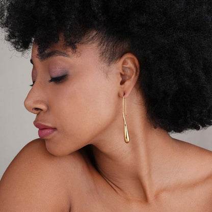 Swirl Drop Earrings