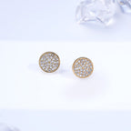 Crystella Discs Studs