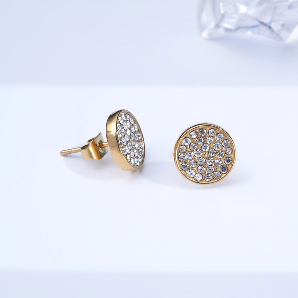 Crystella Discs Studs