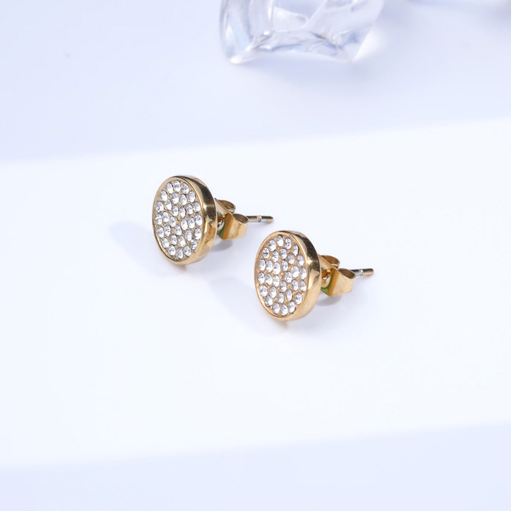 Crystella Discs Studs