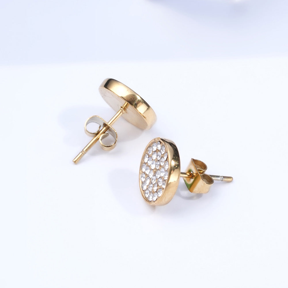 Crystella Discs Studs